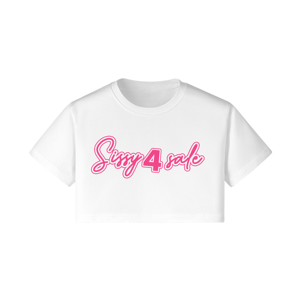 Sissy 4 Sale Print Crop Top