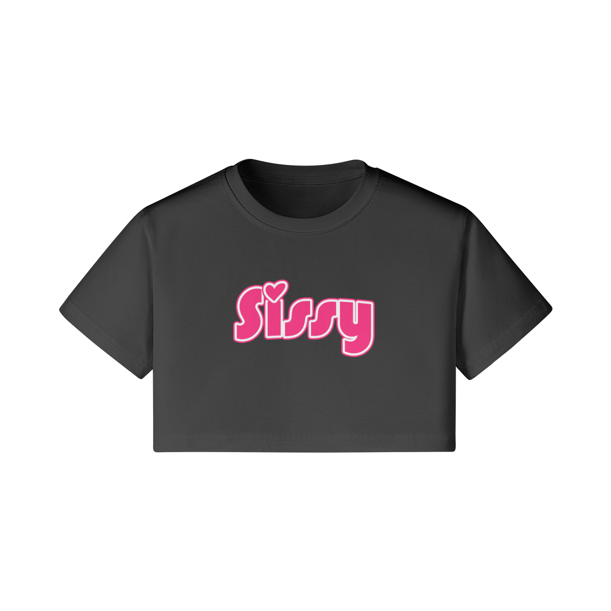 Sissy Print Crop Top