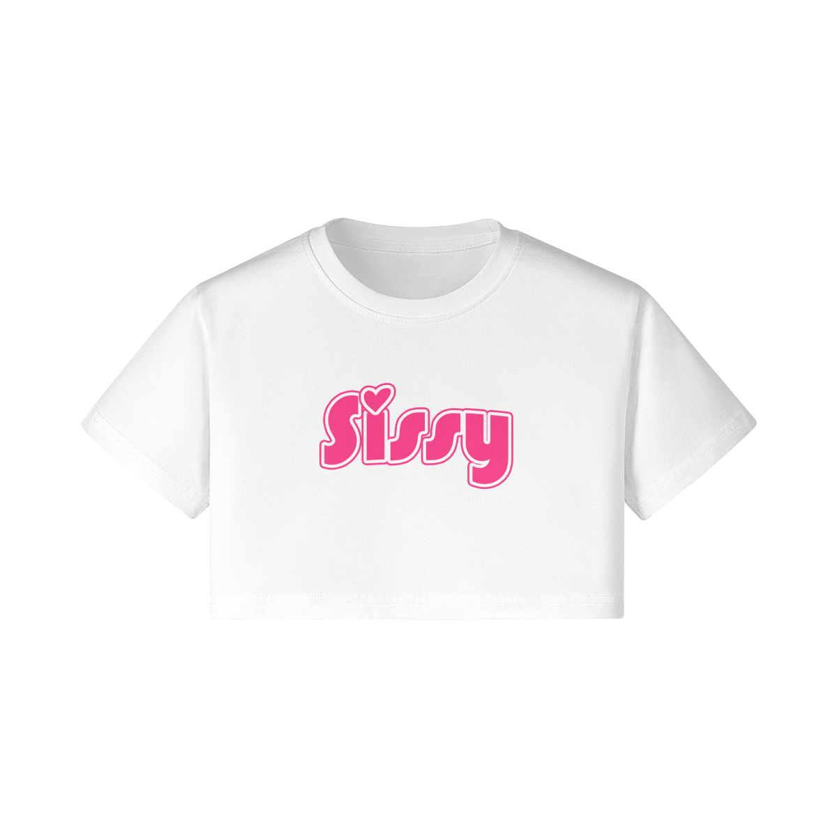 Sissy Print Crop Top