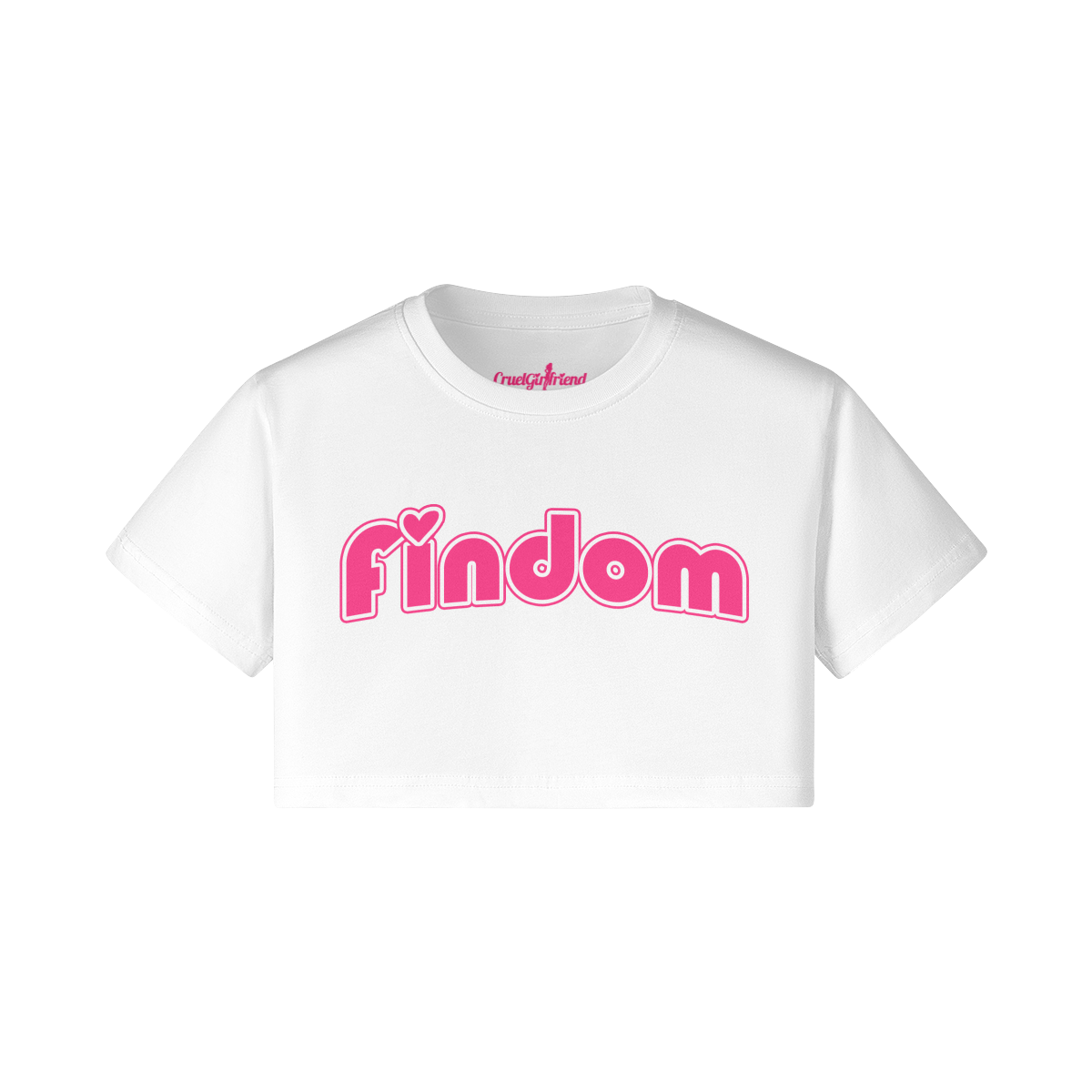 Findom Printed Crop-Top