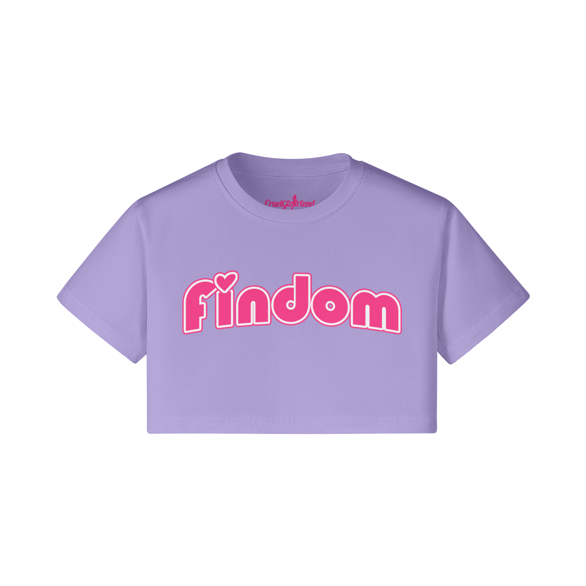 Findom Printed Crop-Top