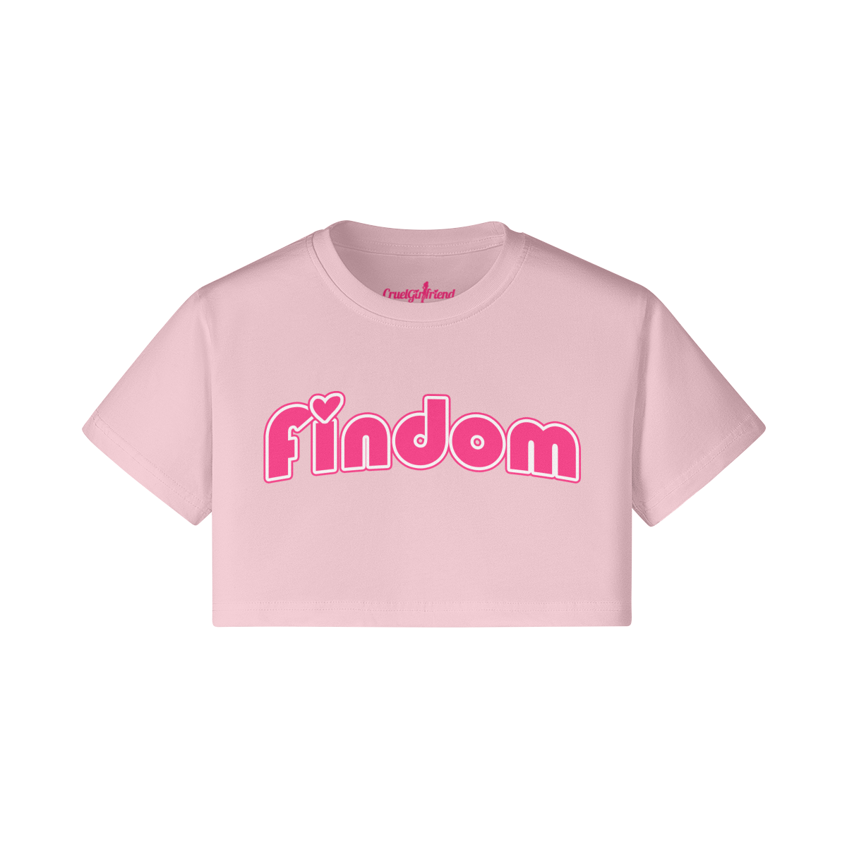 Findom Printed Crop-Top